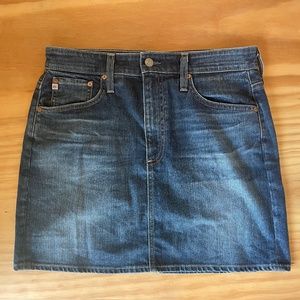 AG denim Vera mini skirt